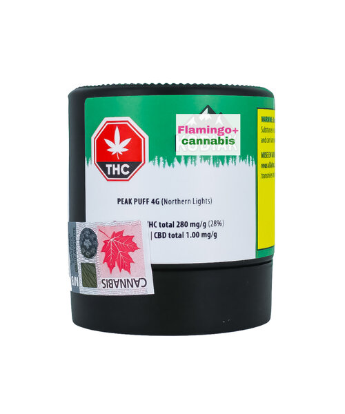 Kodiak Cannabis Peak Puff Indica Flower 4G