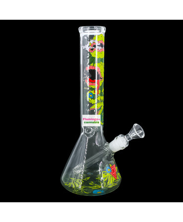 Red Eye Tek Red Eye Glass 12" Feed Me Venus Fly Traps Beaker Bong Red Eye Tek Red Eye Glass 12" Feed Me Venus Fly Traps Beaker Bong