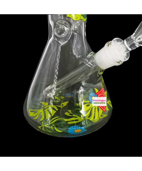 Red Eye Glass 12" Feed Me Venus Fly Traps Beaker Bong