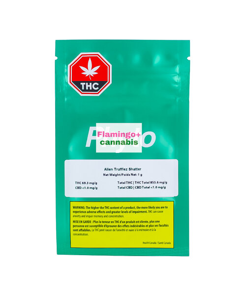 Phyto Extractions Alien Trufflez Indica  Shatter 1G