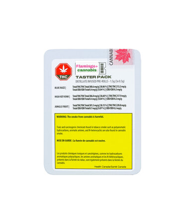 General Admission General Admissions Taster Pack Infused Pre-Rolls 3X0.5G General Admission General Admissions Taster Pack Infused Pre-Rolls 3X0.5G