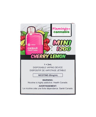 OXBAR OXBAR Mini 1200 Puff Disposable MB Cherry Lemon OXBAR OXBAR Mini 1200 Puff Disposable MB Cherry Lemon
