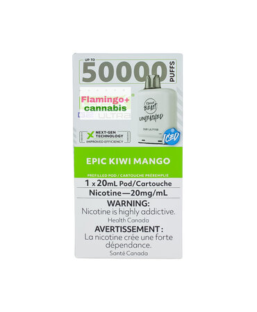 Flavour Beast Flavour Beast Level-X G2 Ultra UNLEASHED Pre-Filled Pod 50k Puff MB Epic Kiwi Mango Ice