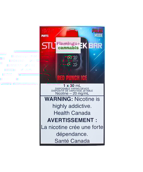 STLTH X GEEK BAR 80k Puff Rechargeable Disposable MB Red Punch Ice
