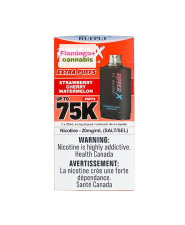 Ripper-X RufPuf Ripper-X Pre-Filled Pod 75k Puff MB Strawberry Cherry Watermelon Ripper-X RufPuf Ripper-X Pre-Filled Pod 75k Puff MB Strawberry Cherry Watermelon