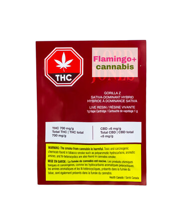 lord jones Lord Jones Gorilla Z Hybrid Live Resin Cartridge 1G