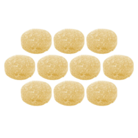 Fly North Space Tokens Platinum Blueberry Indica Live Rosin Gummies 10X10MG