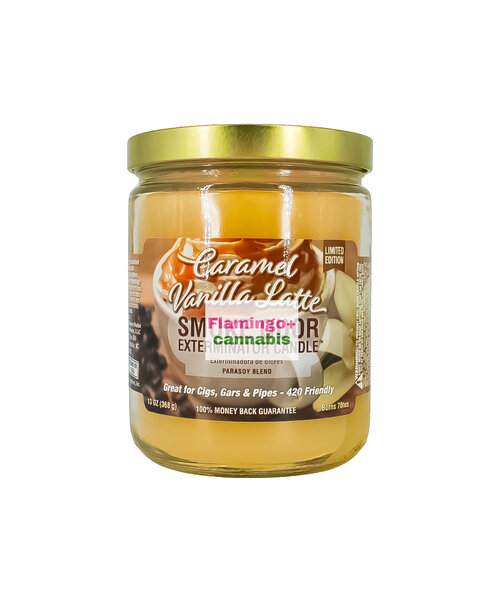 Smoke Odor 13oz Candle Caramel Vanilla Latte