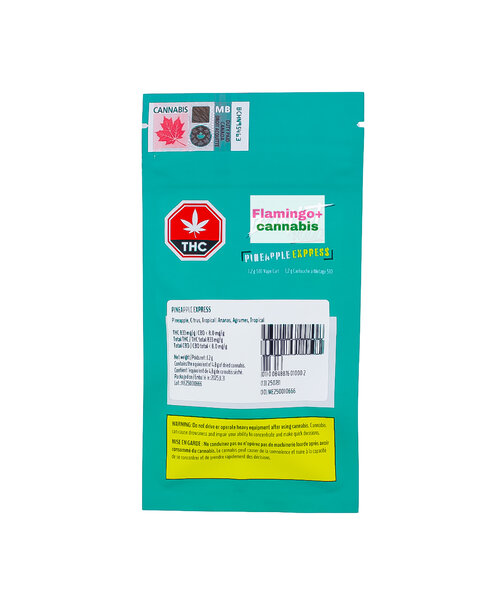 BOXHOT Pineapple Express Sativa Cartridge 1.2G