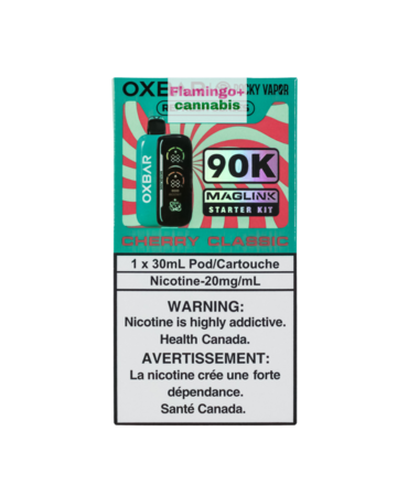 Rocky Vapor x OXBAR Rocky Vapor x OXBAR MAGLINK 90k Puff Starter Kit MB Cherry Classic Rocky Vapor x OXBAR Rocky Vapor x OXBAR MAGLINK 90k Puff Starter Kit MB Cherry Classic