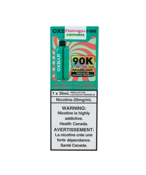 Rocky Vapor x OXBAR MAGLINK 90k Puff Pre-Filled Pod MB Cherry Classic