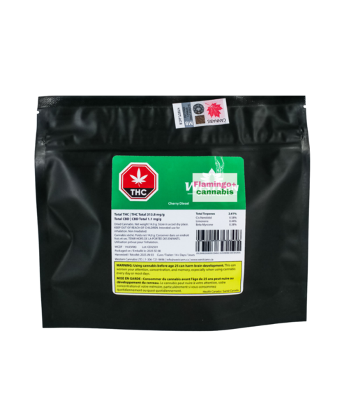 Western Cannabis Cherry Diesel Sativa Flower 14G