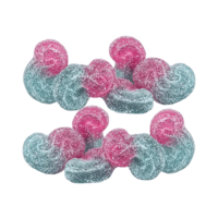 Sourz Fully Blasted Blue Raspberry Watermelon Indica Gummies 10X10MG