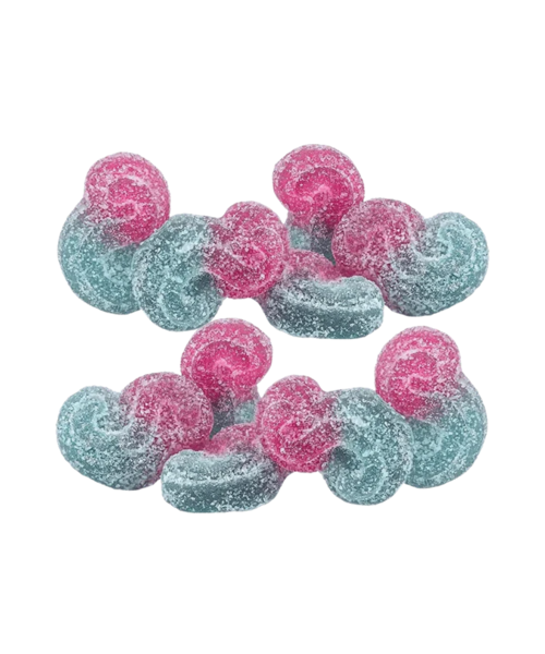 Sourz Fully Blasted Blue Raspberry Watermelon Indica Gummies 10X10MG