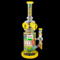 Cheech Glass 13" Let's Gamble Bong