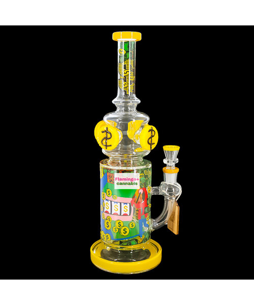 Cheech Glass 13" Let's Gamble Bong