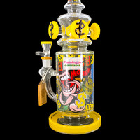 Cheech Glass 13" Let's Gamble Bong