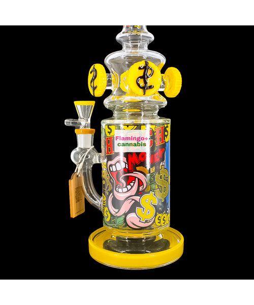 Cheech Glass 13" Let's Gamble Bong