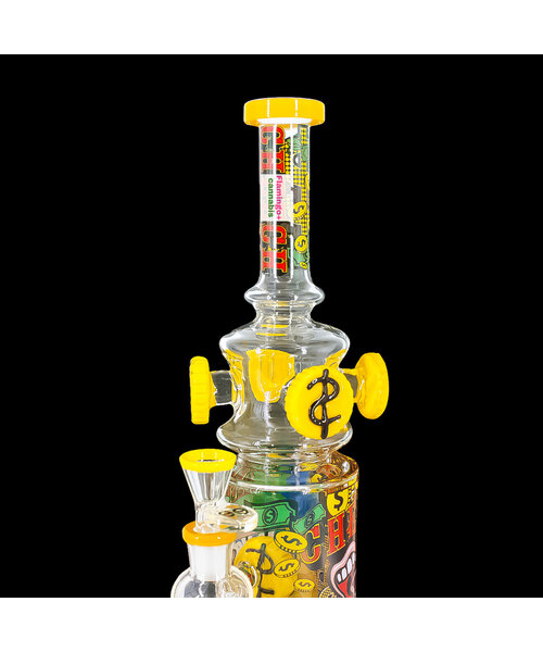 Cheech Glass 13" Let's Gamble Bong