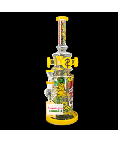 Cheech Glass 13" Let's Gamble Bong