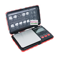 TruWeigh Tuff-Weigh Digital Scale 200g x 0.01g Red