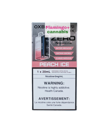 OXBAR OXBAR M20K Puff Rechargeable Disposable ZERO NICOTINE MB Peach Ice