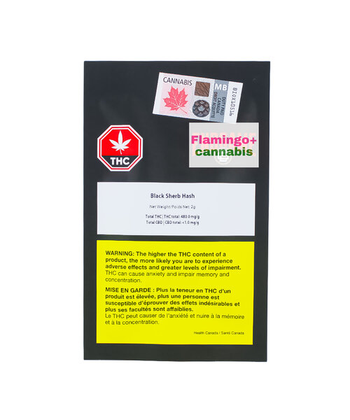 EndGame Black Sherb Indica Hash 2G