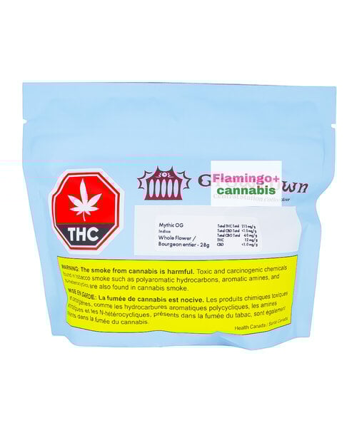 GrowTown Mythic OG Indica Flower 28G