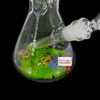 Red Eye Glass 12" Brain Frog Beaker Bong