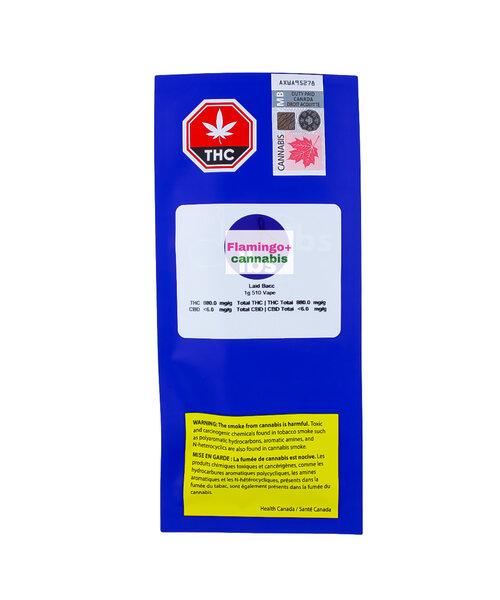 D LBS Laid Bacc Indica Cartridge 1G