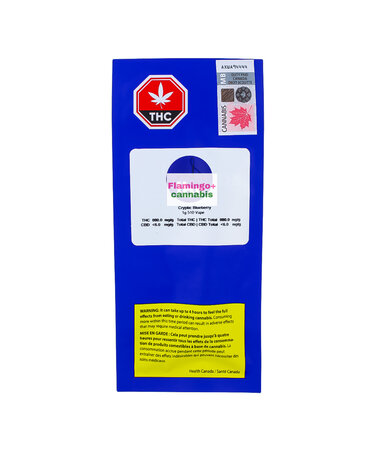 D LBS D LBS Cryptic Blueberry Indica Cartridge 1G