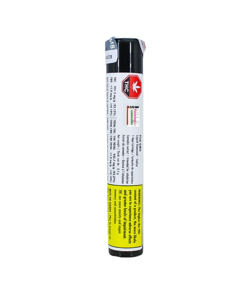 Half Stack Pink GMO Liquid Diamond Indica Cartridge 0.5G