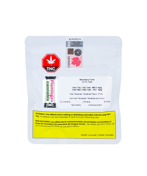 SmokeStack Blackberry Fume Hybrid Disposable 1G