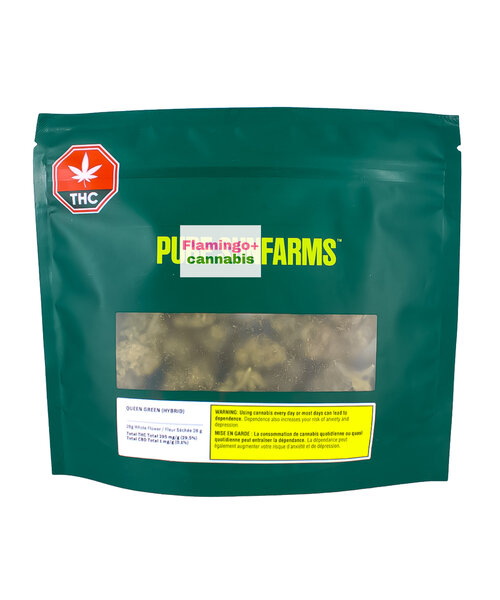 Pure Sun Farms Queen Green Hybrid Flower 28G