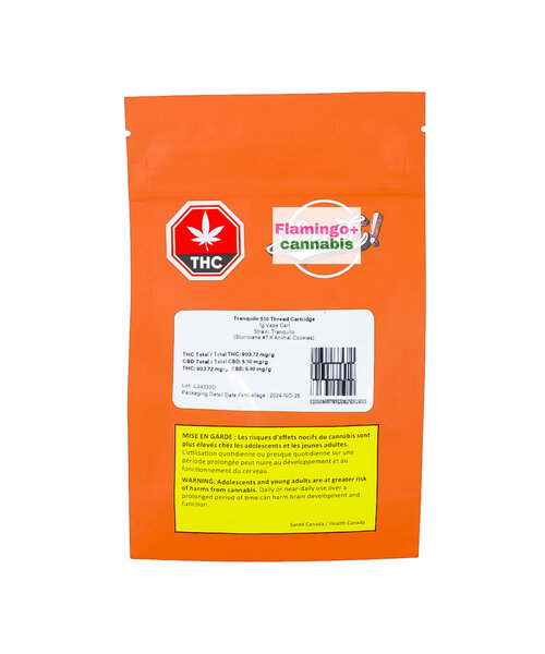 SHEEESH Tranquilo Distillate Indica Cartridge 1G