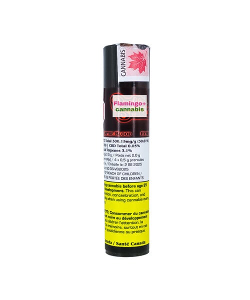 Doobie Snacks Vampire Blood Terp Infused Hybrid Pre-Rolls 4X0.5G