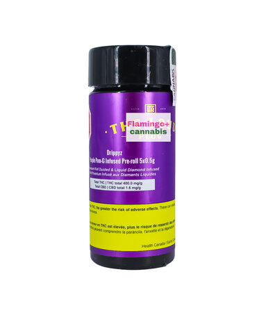 The Loud Plug The Loud Plug Drippyz Purple Pom-G Infused Pre-Rolls 5X0.5G The Loud Plug The Loud Plug Drippyz Purple Pom-G Infused Pre-Rolls 5X0.5G