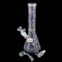 Arsenal 10" Leafy Lush Beaker Bong Assorted