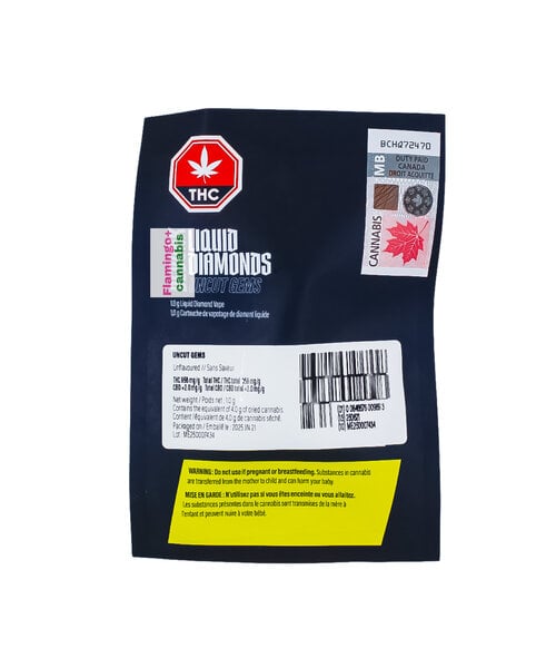 Debunk Uncut Gems (Unflavoured) Liquid Diamond Hybrid Cartridge 1G