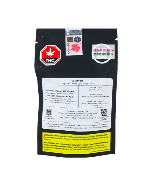 1964 Organic Comatose Craft Indica Flower 3.5G