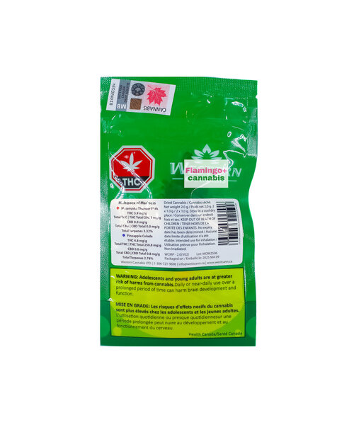 Western Cannabis Multi Pack Madness Sativa Flower 2X1G