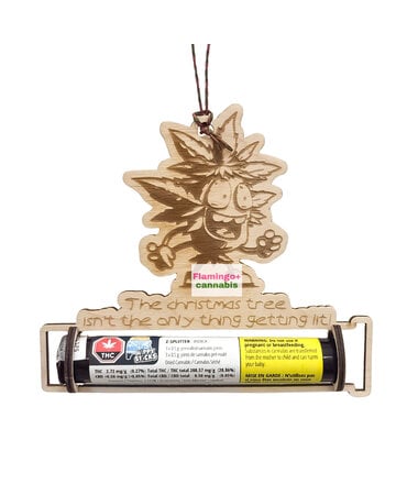 Red Eye Customs Handcrafted Wood Dooby Holder Ornament