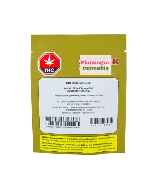 Locker Room Break A Weigh Sativa Flower 5G