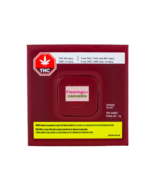Lord Jones Orange Velvet Sativa Live Resin Caviar 1G