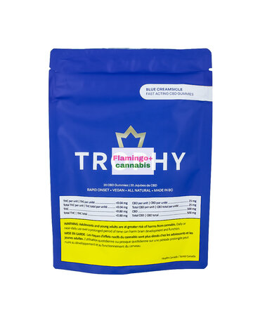 Trophy Blue Creamsicle CBD Gummies X20