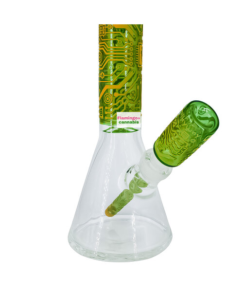 Milky Way Glass 16" Spectrum Beaker Bong Yellow