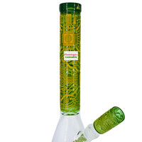 Milky Way Glass 16" Spectrum Beaker Bong Yellow