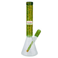 Milky Way Glass 16" Spectrum Beaker Bong Yellow