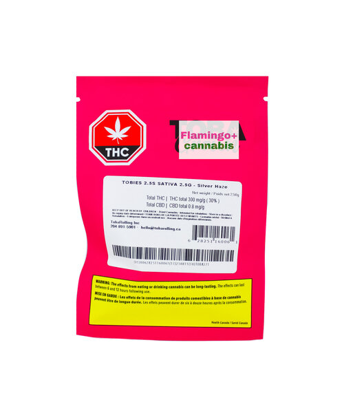 Toba Grown Tobies Sativa Flower 2.5G