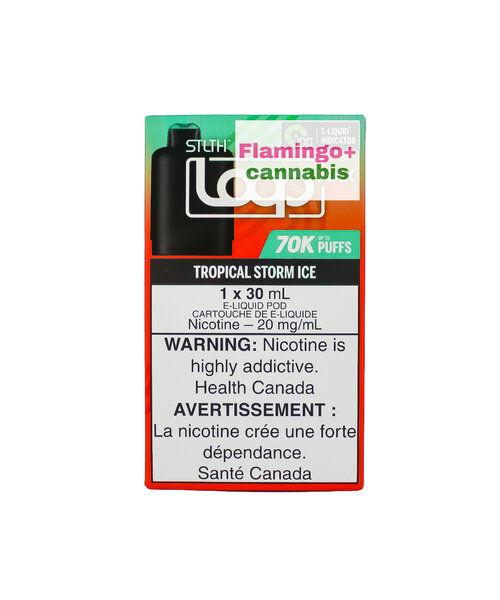 STLTH LOOP MAX 70k Puff Pre-Filled Pod MB Tropical Storm Ice